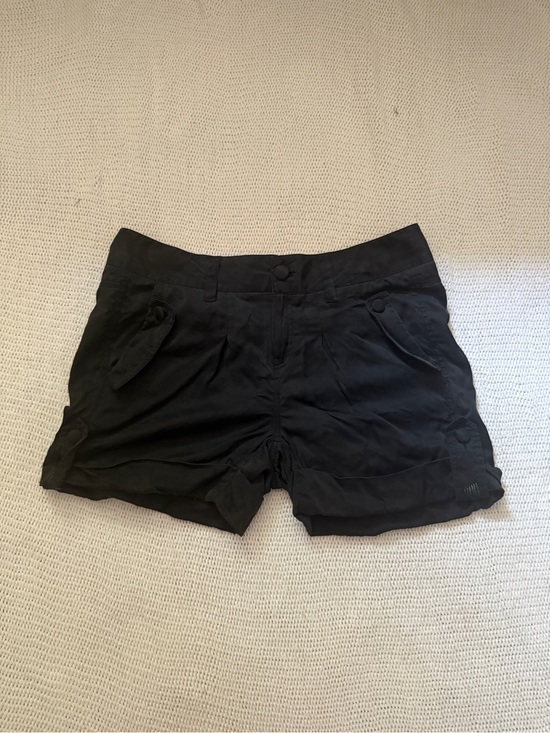 Living Planet Pants - Living Planet 100% Eco-Friendly Silk Black Shorts | Size Medium